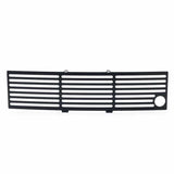 Putco 11-14 Ford F-150 - EcoBoost Bumper Grille Inserts - SS - Black Bar w/ Heater Plug Opening - 87182FP