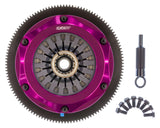 Exedy 2004-2014 Subaru Impreza WRX STI H4 Hyper Twin Cerametallic Clutch Sprung Disc Pull Type - FM022SD