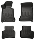 Husky Liners 2012 Mercedes C-Class WeatherBeater Combo Black Floor Liners - 99811