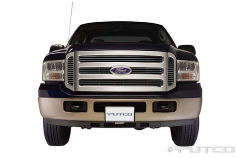 Putco 05-07 Ford SuperDuty - Incl Side Vents Shadow Billet Grilles - 71155