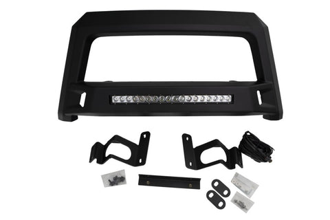 Lund 2017-2019 Ford F-250 Super Duty Revolution Bull Bar - Black - 86521215