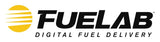 Fuelab 818 In-Line Fuel Filter Standard -12AN In/Out 40 Micron Stainless - Gold - 81814-5