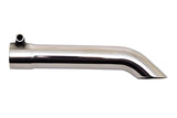 Gibson Turn Down Slash-Cut Tip - 1.5in OD/1.5in Inlet/8in Length - Stainless - 500415