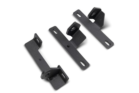 Rampage 2020+ Jeep Gladiator (JT) Rock Rail Nerf Bar - Black - 26410035