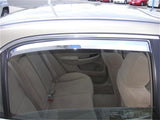 Putco 03-07 Honda Accord Sedan (Set of 4) Element Chrome Window Visors - 480423