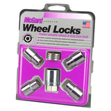 McGard Wheel Lock Nut Set - 4pk. (Reg. Shank Seat) 1/2-20 / 13/16 Hex / 1.38in. Length - Chrome - 21120