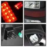 Spyder Dodge Ram 1500 13-14/Ram 2500 13-14 LED Tail Lights LED Model only - Blk ALT-YD-DRAM13-LED-BK - 5077530