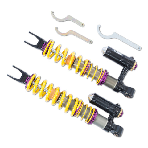 KW Coilover Kit V4 Kit 2011+ Lamborghini Aventador Incl Roadster w/ Electronic Dampers - 3A711010