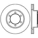 StopTech Power Slot 01-07 Toyota Sequoia/00-06 Tundra CRYO Slotted Front Right Rotor SPECIAL ORDER - 126.44118CSR