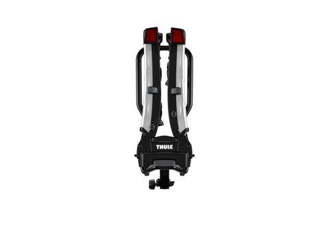 Thule EasyFold XT 2 - Fully Foldable Platform Hitch Bike Rack (Up to 2 Bikes) - Black/Silver - 903202