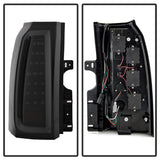 Spyder Chevy Tahoe / Suburban 15-17 LED Tail Lights - Black Smoke (ALT-YD-CTA15-LED-BSM) - 5085078