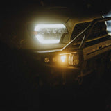 KC HiLiTES FLEX ERA 3 Dual Mode SAE Fog Lights - 2-Light Master Kit for Toyota Aftermarket Bumper - 97155