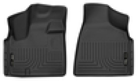 Husky Liners 08-20 Dodge Grand Caravan X-Act Contour Front Black Floor Liners - 55521