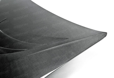 Seibon 12-13 Hyundai Genesis SC Carbon Fiber Hood - HD1213HYGEN2D-SC