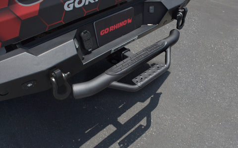 Go Rhino Dominator Hitch Step - Black - D360T