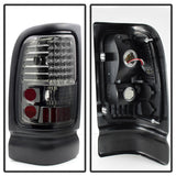 Xtune Dodge Ram 1500 94-01 / Ram 2500/3500 94-02 LED Tail Lights Smoke ALT-ON-DRAM94-LED-SM - 5012807