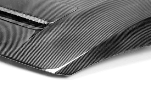 Seibon 10-12 Mazda MazdaSpeed3 OEM Style Carbon Fiber Hood - HD1012MZ3-OE