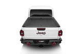 Rugged Ridge 20-22 Jeep Gladiator w/o Trail Rail Sys Armis Tonneau Cover w/Max Track - Tex. Blk - 13550.36