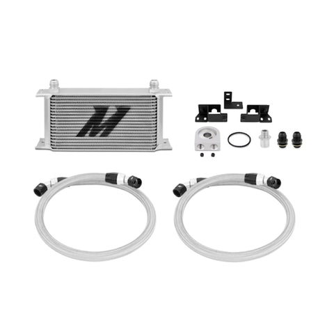 Mishimoto 07-11 Jeep Wrangler JK Oil Cooler Kit - Silver - MMOC-WRA-07