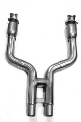 Kooks 11-14 Ford Shelby GT500 5.4L / 5.8L 4V 3in x 2 3/4in OEM Cat SS H-Pipe Kooks HDR Req - 11423500