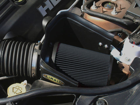 Airaid 11-14 Jeep GC / 11-13 Dodge Durango 3.6/5.7L CAD Intake System w/o Tube (Dry / Black Media) - 312-212