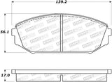 StopTech Street Brake Pads - 308.07930