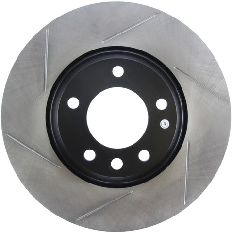 StopTech Power Slot 07-10 Audi Q7 / 03-10 Porsche Cayenne Right Front Slotted Rotor - 126.33091SR