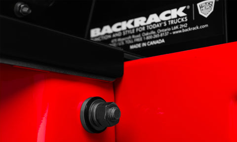 BackRack 15-23 Ford F-150 14-Gauge Steel Trace Rack w/ Hardware Kit - Black - TR9001