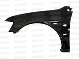 Seibon 03-07 Mitsubishi Evo 8 & IX 10mm Wider Carbon Fiber Fenders - FF0305MITEVO8