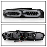 Spyder Chevy Camaro 16-18 (Do Not Fit Halogen Model) LED Tail Lights Black ALT-YD-CCAM16LED-SEQ-BK - 5087232