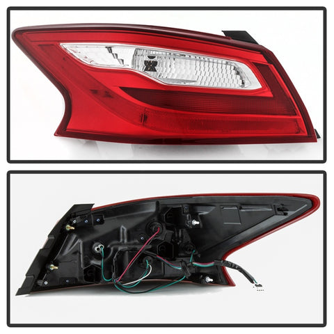 xTune 16-18 Nissan Altima 4DR Driver Side Tail Light - OEM Outter Left (ALT-JH-NA16-4D-OE-OL) - 9943003