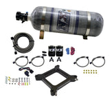 Nitrous Express 4150 Assassin Plate Stage 6 Nitrous Kit (50-300HP) w/12lb Bottle - 67040-12