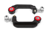 BMR 15-18 S550 Mustang Billet Aluminum Camber Links Adjustable (Poly/Rod ends) - Black Anodized - UCA762