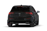 Rally Armor 2022 MK8 Volkswagen Golf GTI/R Red UR Mud Flap w/ White Logo - MF80-UR-RD/WH