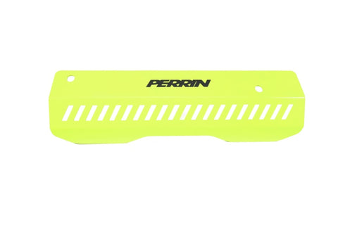 Perrin 22-23 Subaru WRX Pulley Cover (Short Version - Works w/AOS System) - Neon Yellow - PSP-ENG-154NY