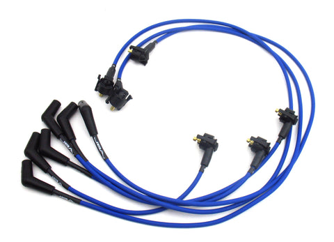 JBA 99-00 Ford Mustang 3.8L Ignition Wires - Blue - W06189