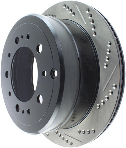 StopTech Slotted & Drilled Sport Brake Rotor - 127.44087L