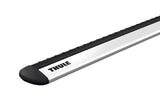 Thule WingBar Evo 135 Load Bars for Evo Roof Rack System (2 Pack / 53in.) - Silver - 711400