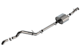 Borla 21-22 Ford Bronco 2.7L 2DR/4DR T-304 Stainless Steel Cat-Back S-Type Exhaust - Brushed - 140902