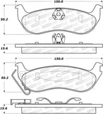 StopTech Street Brake Pads - 308.09320