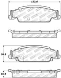 StopTech Performance Brake Pads - 309.09220