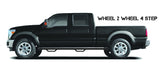 N-Fab Nerf Step 98-06 Ford-Mazda Ranger Supercab/Plus Cab 6ft Bed - Tex. Black - W2W - 3in - F9865QC-TX