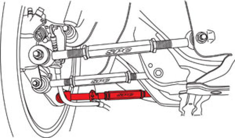 SPC Performance 04-08 Acura TL / TSX Lower Setback Control Arm - 67292