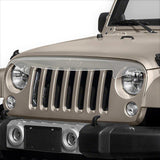 Putco 07-18 Jeep Wrangler JK - Clear Condor Jeep Hood Shield - 570600