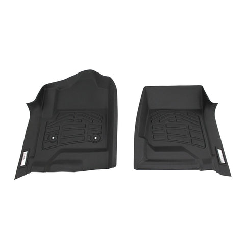 Westin 2014-2018 Chevy/GMC/Cadillac Silv/Sierra 1500 Wade Sure-Fit Floor Liners Front - Black - 72-110052