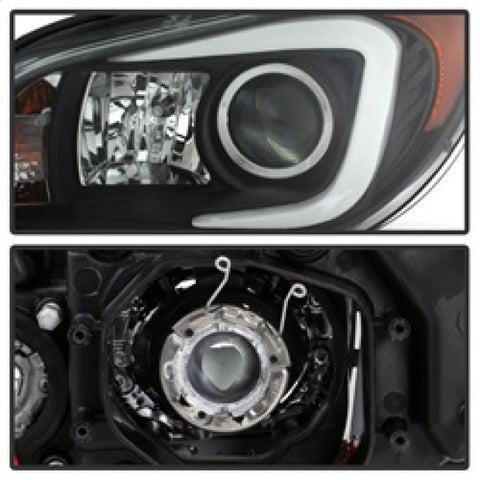 Spyder Subaru WRX 2006-2007 Projector Headlights - Halogen Only - Black PRO-YD-SWRX06-LBDRL-BK - 5083920