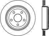 StopTech Slotted Sport Brake Rotor 11-17 Jeep Grand Cherokee (Excludes SRT8) - 126.58007SR