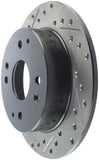 StopTech Slotted & Drilled Sport Brake Rotor - 127.40041R