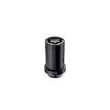 McGard Wheel Lock Nut Set - 4pk. (Tuner / Cone Seat) 1/2-20 / 13/16 Hex / 1.60in. Length - Black - 25340