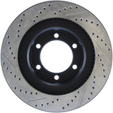 StopTech Slotted & Drilled Sport Brake Rotor - 127.44127L